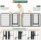 Yaheetech Dog Playpen Outdoor, 40 inch 12 Panels Dog Pen Indoor Heavy Duty - Image 5