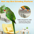 PINVNBY 6 PCS Bird Perch Parrot Beak Grinding Stone Calcium Mineral Parrot - Image 4