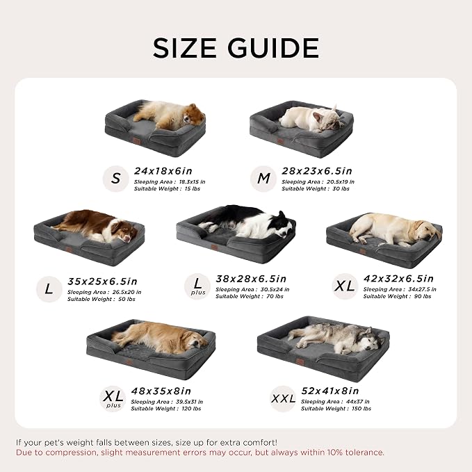 Bedsure XXL Orthopedic Dog Bed for Extra Large Dogs - Image 7