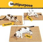 Cat Scratcher Mat, Sisal Cat Scratch Pad - Image 4