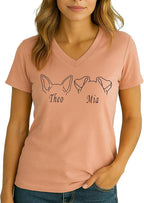 Custom Dog Mom Shirt for Women Pet Ears Sweatshirt - Image 5