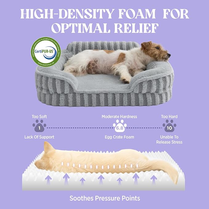 LE SURE Cute Dog Beds for Extra Large Dogs, Orthopedic Waterproof XL Pet Bed - Image 4