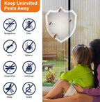 Mesh Screen with Magnetic Closure-Keeps Bugs Out Let Breeze in, Heavy Duty - Image 5