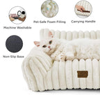 Bedsure ComfyFleece™ Cute Cat Couch - Image 5