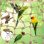 Tfwadmx Natural Bird Rope Net, Large Size - Image 4