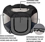Furhaven Portable Dog Playpen Cat Tent, Pet playground, Kennel foldable indoor - Image 4