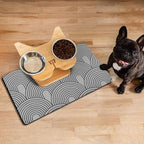 Dog Food Mats for Floors Absorbent, Pet Cat Food Mat - Image 6