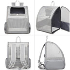 Texsens Pet Backpack Carrier for Small Cats Dogs | Ventilated Design, Safety - Image 3