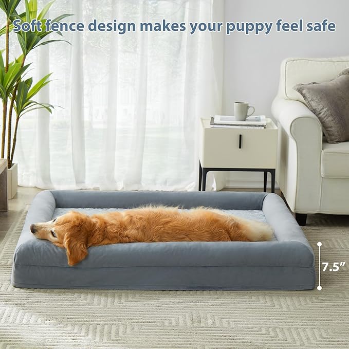 WNPETHOME XXXL Big Dog Bed, Washable Dog Couch - Image 4