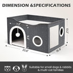 Heeyoo Cat House for Indoor Cats - Image 2