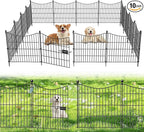 10 Panels Decorative Garden Fence by OutdoorFence