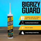 Aquarium Silicone Sealant Black 10.14 Fl oz Cartridge - Image 5