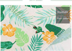 ARING PET Summer Dog Bandanas, Autumn Leaf Floral Kerchief Triangle Bibs Scarf - Image 2