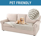 H.VERSAILTEX Plush Chenille Dog Bed Cover Thick Soft Sofa Cover - Image 2