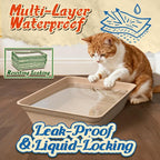 12-Pack Disposable Litter Boxes - Image 3