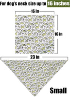 ARING PET Dinosaur Dog Bandanas, Summer Kerchief Triangle Bibs Scarf - Image 3