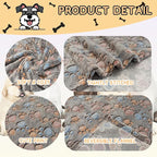 Rezutan 1 Pack 3 Blankets for Dogs, Dog Blanket for Large & Medium Pet Cat - Image 2