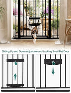 Babelio 36 Inch Extra Tall Baby Gate - Image 4
