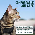 Houdini™ Escape Proof Cat Harness and Leash Set by OutdoorBengal – Orange - Image 4