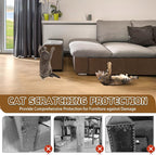Climbing Cat Scratcher Mat Trimmable Cat Scratching Post Carpet 157.4’’x15.8’’ - Image 5