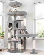 Globlazer Extra Large Platform Cat Tree, 65in Sturdy Cat Tree by Globlazer
