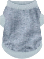 Cozy and Functional Dog Shirts for Small Puppies: Stretchable Blue Attire by Paiaite