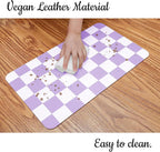 Ralxion Checkered Dog Feeding Mat, Absorbent Mats - Image 5