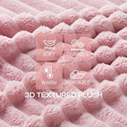 LINENLUX 1 Pack 3 Soft Dog Blanket Washable Warm Fleece Cat Blankets - Image 2