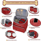 BAGLHER 丨Dog Travel Bag Backpack, Airline Approved Pet Supplies Backpack - Image 2