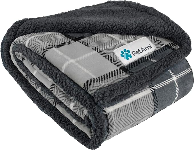 PetAmi Dog Blanket for Medium Large Dogs, Pet Bed Blanket Cat Puppy Kitten by PetAmi