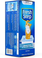 Fresh Step Drawstring Cat Litter Box Liners, Fresh Scent - Image 3