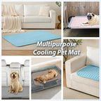 MICROCOSMOS Summer Cooling Mat & Sleeping Pad- Water Absorption Top, EZ Clean - Image 6