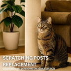 Cat Scratch Mat, 23.6’’ x 11.8’’ Wall Corner Scratcher, Versatile Self-Adhesive - Image 7