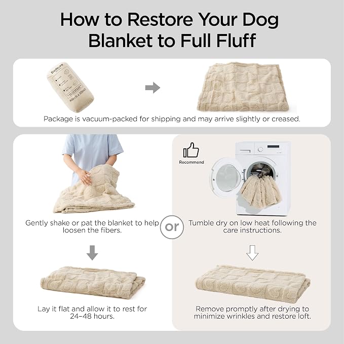 Bedsure Dog Blanket for Medium Dogs Washable - Image 5