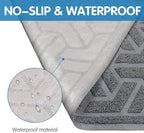 UPSKY Cat Litter Mat, XL Litter Trapping Mat Soft on Kitty Paws, Large Litter - Image 5