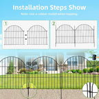 Decorative Metal Garden Fence - Image 9