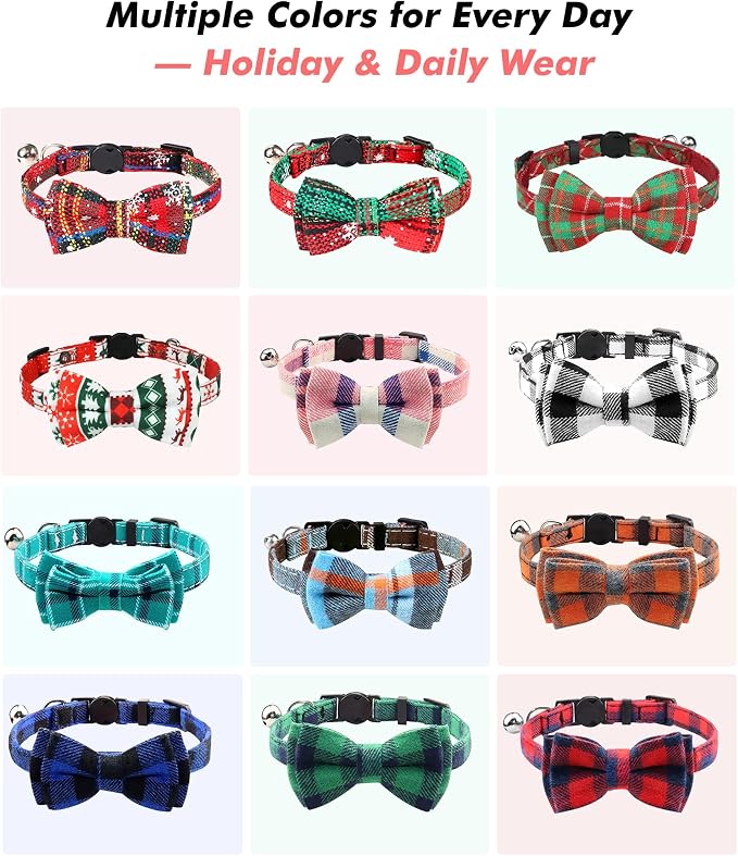 Joytale Upgraded Christmas Cat Collar - Image 6