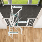 keny 29.7"-51.5" Extra Wide Baby Gate - Image 4