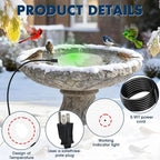 2 Pack Outdoors 100W Bird Bath Heater - Image 3