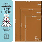 Dog Food Mat - 24x15 Raised Edges Dogs Mat - Image 2