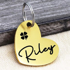 Ultra Joys Dog ID Tag, Custom Dog Tag Personalized Cat Tag, Pet ID Tag - Image 2
