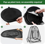 Pop Up Mesh Plant Protectors from Animals, Large Plant Netting Guard Cover - Image 7