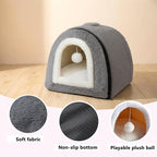 Cat Bed for Indoor Cats，Foldable cat cave，Anti-Slip & Water-Resistant - Image 6