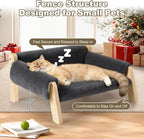 Elevated Cat Couch Bed for Indoor Cats - Image 3