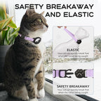AirTag Cat Collars, Stretchy Collar - Image 3