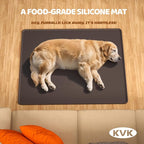 Extra Extra Large Silicone Dog Food Mat 39.4×43.3in and 128oz Silicone Bag Set - Image 3