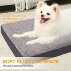 KSIIA Orthopedic Dog Bed Waterproof Dog Crate Bed - Image 3