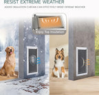 Pet Door for Wall Dog Door for Wall, 3-Flap Doggie Door - Image 4