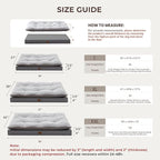 2-Pack XL Waterproof Dog Bed Large Size Dogs, Plush Cushion & Orthopedic - Image 4