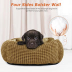 MIXJOY Large Dog Bed for Large Medium Small Dogs, Rectangle Washable Orthopedic - Image 2
